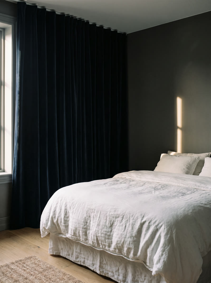 Ambiente com cortina modelo Blackout